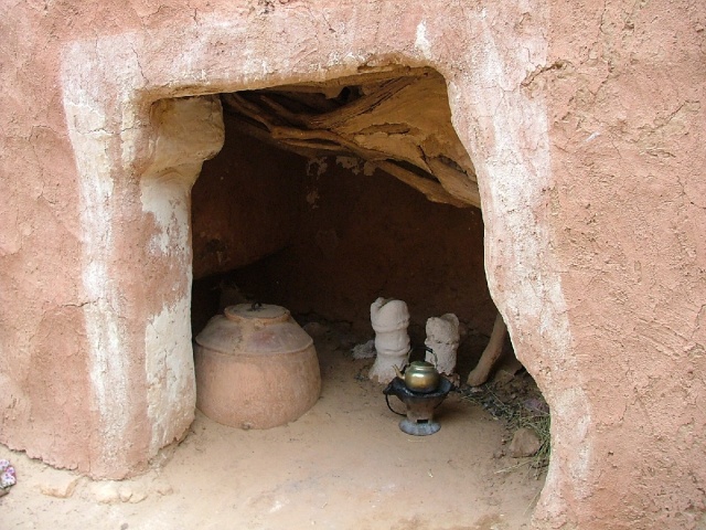 Coin cuisine à Oualata