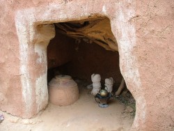 Coin cuisine à Oualata