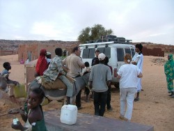 Ravitaillement en eau à Oualata