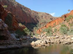 Entrée d'Ormiston Gorge