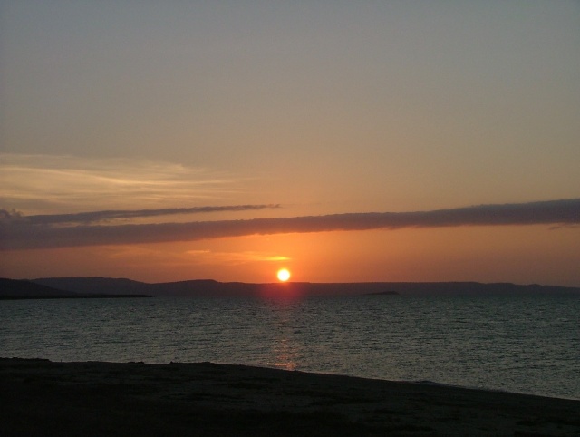 Coucher de soleil sur Cape Melville, notre objectif