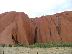 Sculptures en tout genre sur Uluru