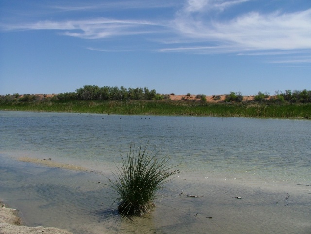 Eau saumâtre de Puni Bore