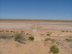 Variations de lacs asséchés