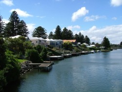 La partie résidentielle de Port Fairy est également très agréable