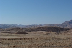 Les panoramas désertiques sont magnifiques bien que désolés