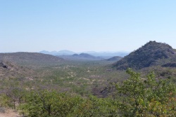 Vue à couper le souffle depuis la passe d'Otjihaa