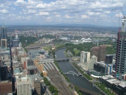 Vue panoramique de Melbourne, l'éternelle concurrente de Sydney