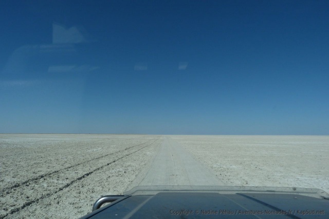 Ca y est, nous entamons notre traversée de ce vaste océan blanc
