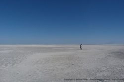 David part enquêter sur le mystère des pans de Makgadikgadi