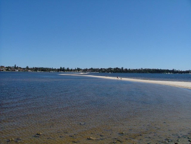 La rivière Swann qui relie Perth à Freemantle