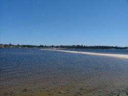 La rivière Swann qui relie Perth à Freemantle