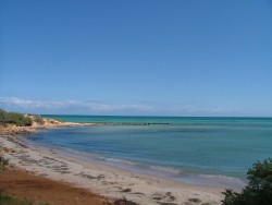 Contrastes de couleurs caractéristiques des rivages  du François Péron NP