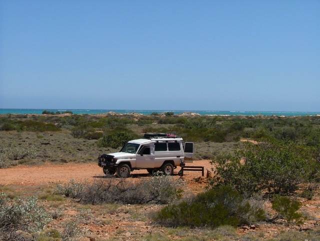 Ravitaillement en eau douce dans le Parc de Shark Bay