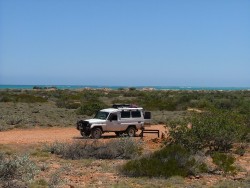 Ravitaillement en eau douce dans le Parc de Shark Bay