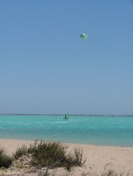 Amateurs de kyte surf non loin de Turquoise Bay