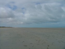 La plage infinie de Eighty Miles Beach