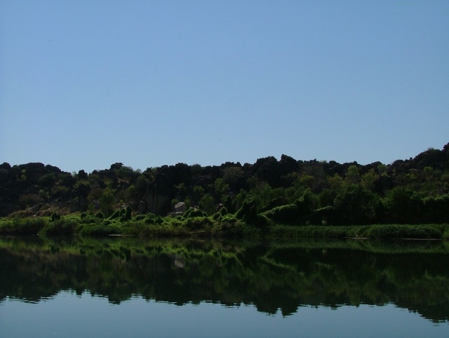 Vue d'ensemble de la rivière de Fitzroy Crossing