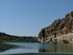 Vue d'ensemble de la rivière de Fitzroy Crossing