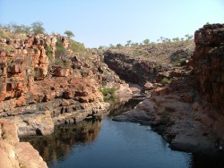 Les bassins en cascade de Bell Gorge