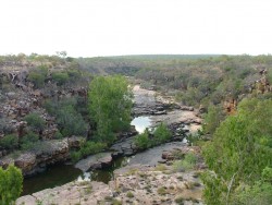 Le haut des Manning Gorges  	