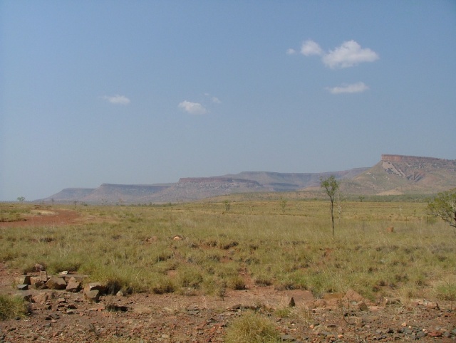 Les superbes montagnes vers El Questro