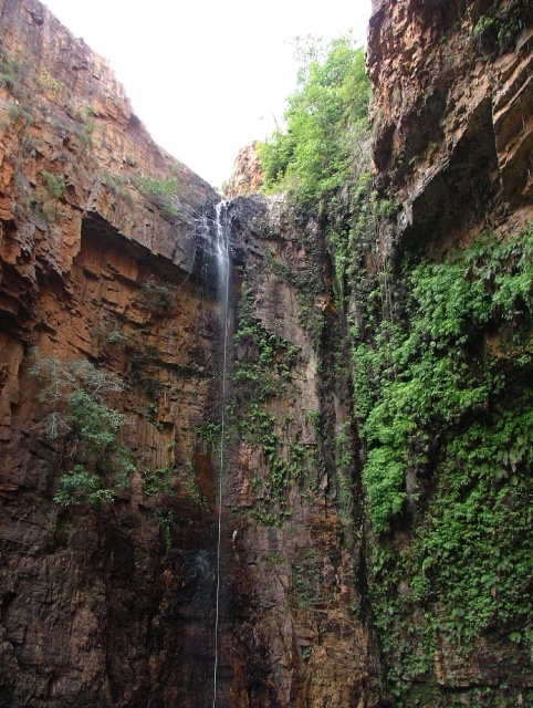 La haute chute d'Emma Gorge