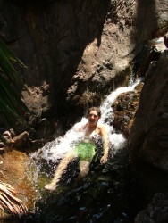 Séance de jaccuzi naturels de Zebedee Gorge, on en redemande !