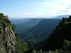 Une vue époustouflante sur la vallée