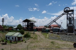 Vestiges des mines de diamants de Kimberley