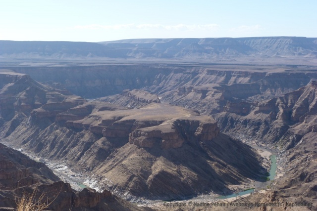 La Fish River ne coule pas en permanence mais aujourd'hui, il y a encore pas mal d'eau