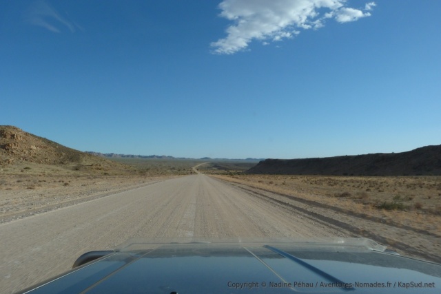 Rouler en Namibie est souvent une expérience sans limites