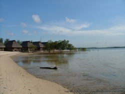 Bungalows direct sur la lagune de Pomene
