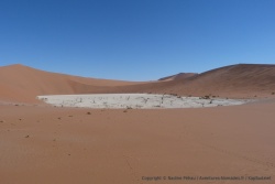 Arrivée impressionnante sur Deadvlei