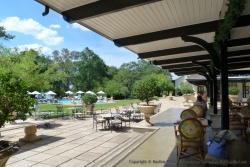 Pour notre dernier jour, on s'offre un repas gastronomique dans un des plus beaux lodges de Livingstone