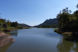 Malame Dam dans le très joli parc de Matobo