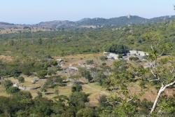 Superbe vue sur le site étendu de Great Zimbabwe