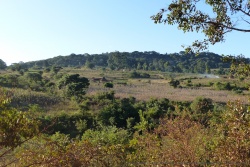 Vision presque bucolique de villages du Zimbabwe
