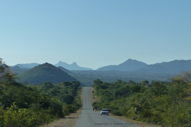 Dans l'est du Zimbabwe, les reliefs sont souvent au rendez-vous