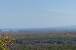 A de trop rares moments, on peut apercevoir le lac Kariba