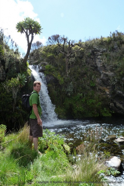 Une bien jolie cascade, but de nos efforts