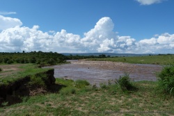 Toujours la rivière Mara, très agitée