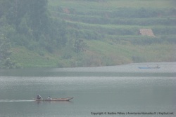 Pour aller de villages en villages, la pirogue est le moyen le plus rapide