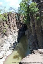 Un petit canyon se cache au creux de la vallée