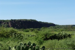 Les falaises nous rapellent que nous sommes au coeur de la Rift Valley
