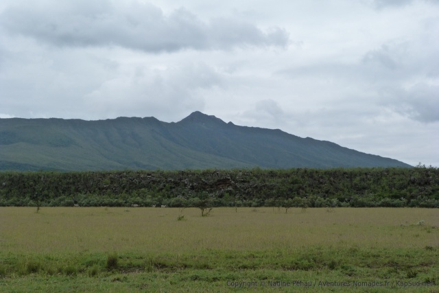 Vestiges d'une coulée de lave, nouvel indice de l'activité volcanique de la région