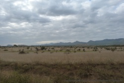 On va attaquer le parc de Tsavo Ouest par une belle chaine de montagnes