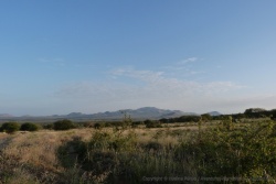 La chaine de montagnes agrémente parfaitement le décor du rift africain