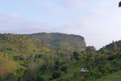 Superbes paysages sculptés par la nature et l'activité humaine