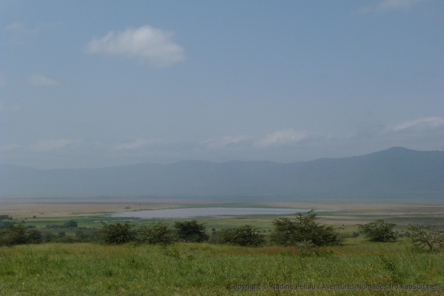 Belle vue dela caldeira du Ngorongoro